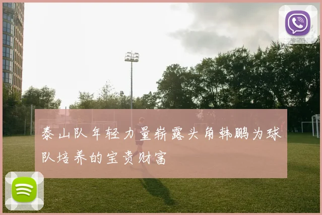 泰山队年轻力量崭露头角韩鹏为球队培养的宝贵财富